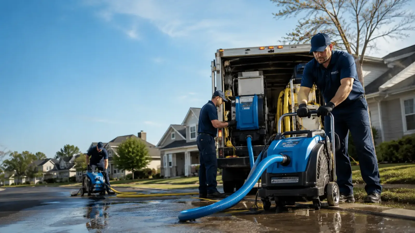 Flood Damage Cleanup in Brashear, TX